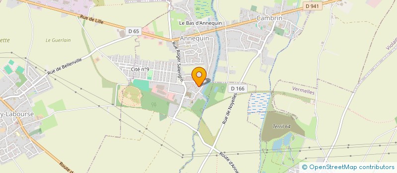 localisation de l'entreprise TANAKO  ANNEQUIN