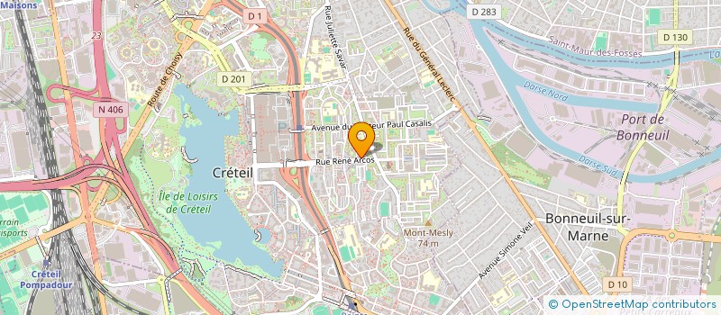 localisation de l'entreprise TANALA PROPRETE  CRETEIL