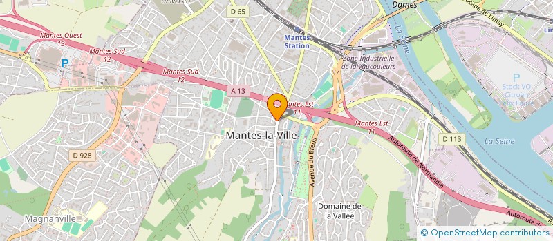 localisation de l'entreprise TANALT  MANTES-LA-VILLE