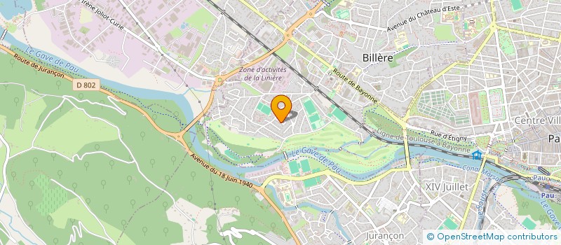 localisation de l'entreprise TANAMACHU  BILLERE