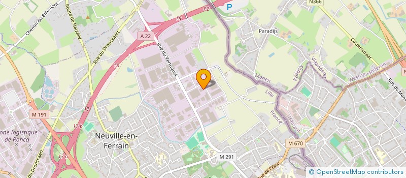localisation de l'entreprise TANAMAN à NEUVILLE-EN-FERRAIN