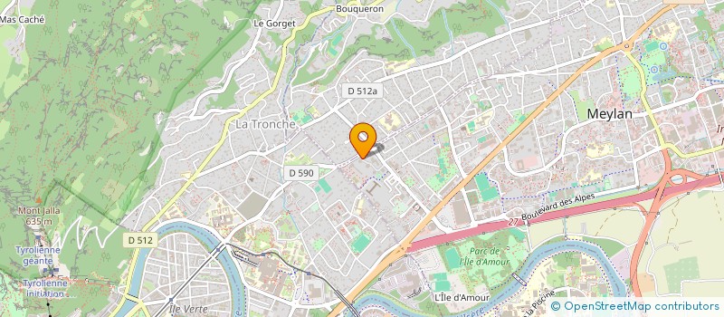 localisation de l'entreprise TANAMERA  MEYLAN