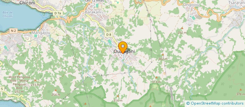localisation de l'entreprise TANANA NAYI à OUANGANI