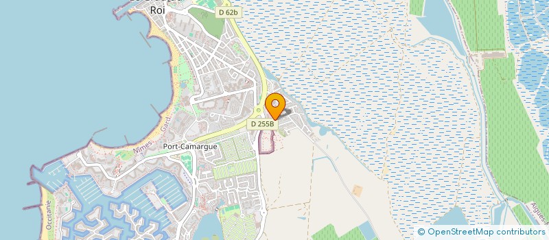 localisation de l'entreprise TANARI BOISSONS ET CIE  LE GRAU-DU-ROI