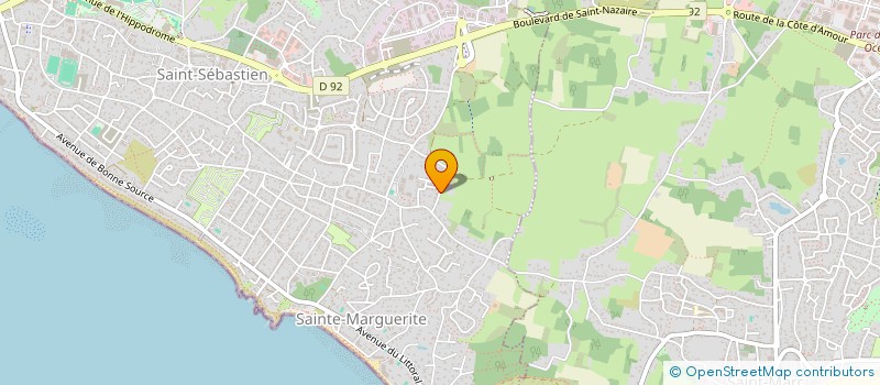 localisation de l'entreprise TANATEL  PORNICHET