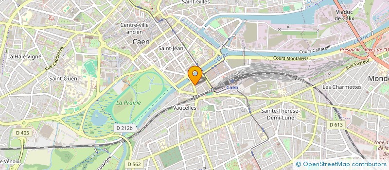 localisation de l'entreprise TANCREDE à CAEN