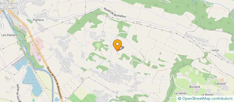 localisation de l'entreprise TANCREZ BERTHET  SAINT-GENIX-LES-VILLAGES