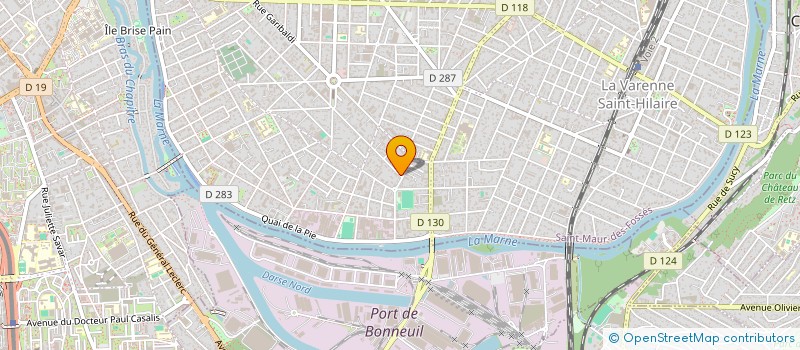 localisation de l'entreprise TAND-M PRODUCTION à SAINT-MAUR-DES-FOSSES