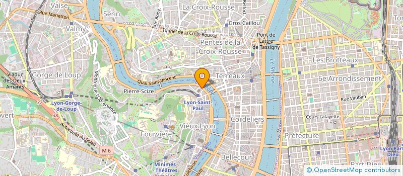 localisation de l'entreprise TANDEM 1908  LYON