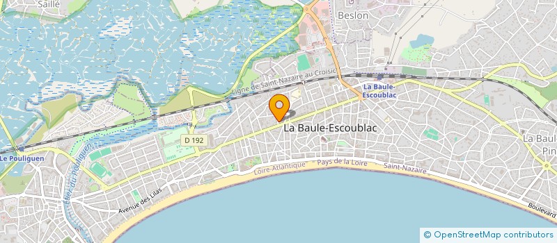 localisation de l'entreprise TANDEM à LA BAULE-ESCOUBLAC