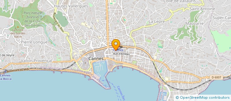 localisation de l'entreprise TANDEM à CANNES