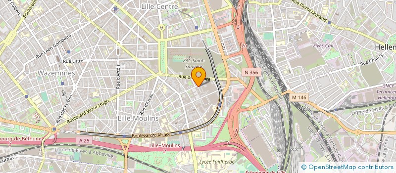 localisation de l'entreprise TANDEM + à LILLE