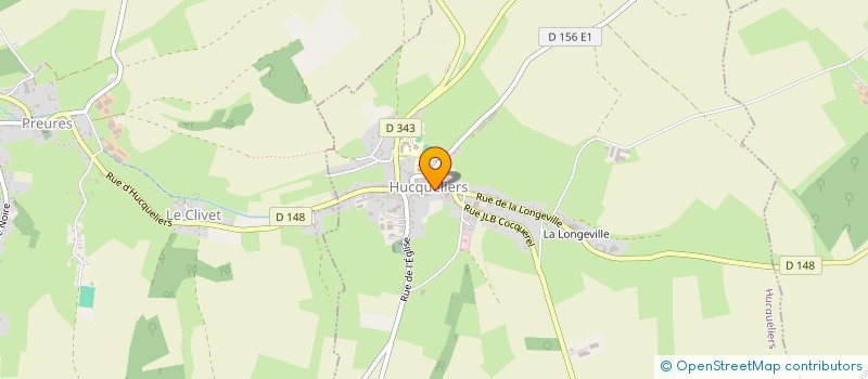 localisation de l'entreprise TANDEM  HUCQUELIERS