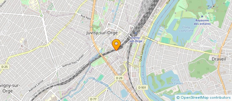 localisation de l'entreprise TANDEM  JUVISY-SUR-ORGE