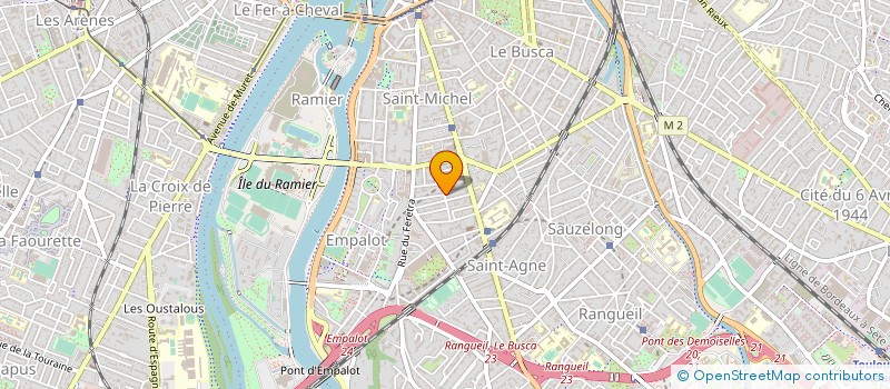 localisation de l'entreprise TANDEM à TOULOUSE