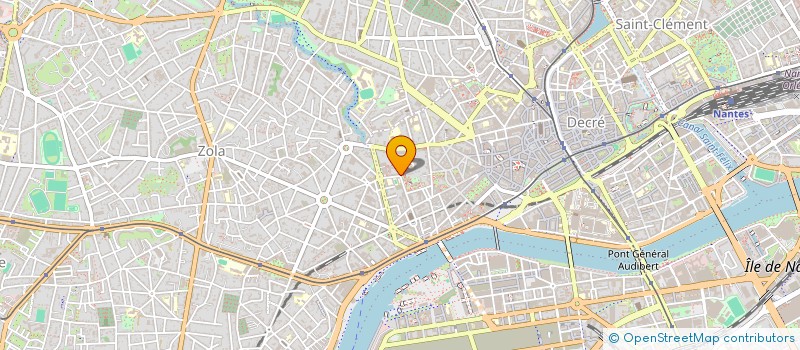 localisation de l'entreprise TANDEM à NANTES