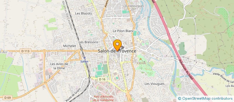 localisation de l'entreprise TANDEM à SALON-DE-PROVENCE
