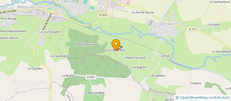 localisation de l'entreprise TANDEM 61 à REMALARD EN PERCHE