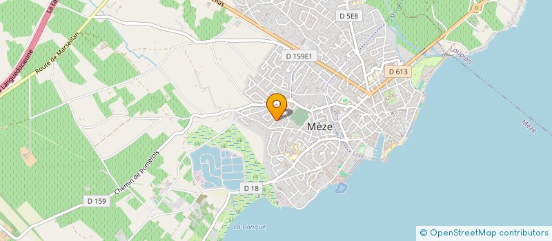 localisation de l'entreprise TANDEM à MEZE