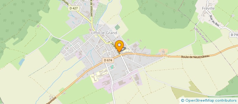 localisation de l'entreprise TANDEM  LIFFOL-LE-GRAND