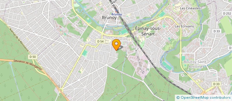 localisation de l'entreprise TANDEM à BRUNOY