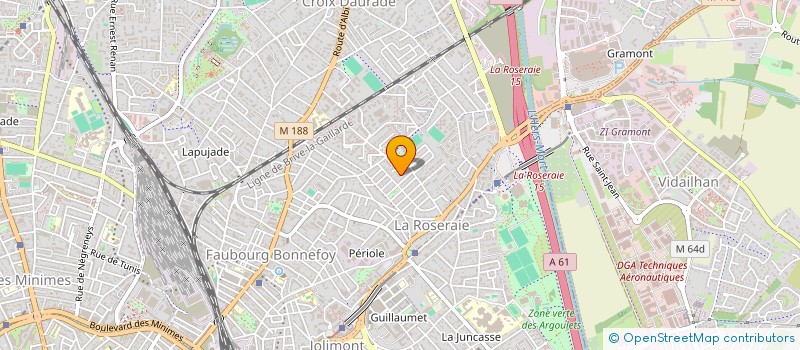 localisation de l'entreprise TANDEM à TOULOUSE