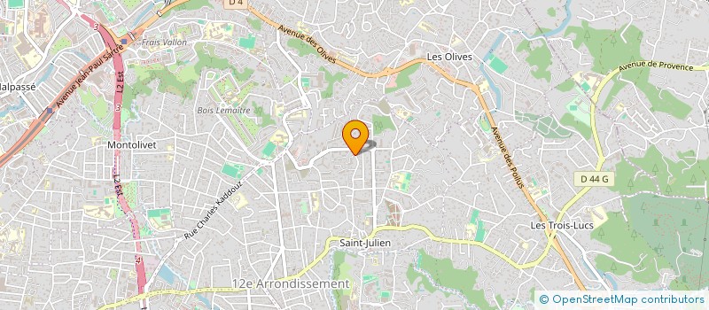 localisation de l'entreprise TANDEM à MARSEILLE