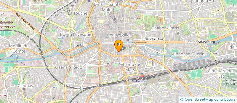 localisation de l'entreprise TANDEM  RENNES
