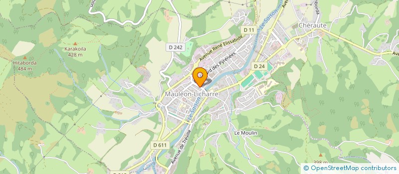 localisation de l'entreprise TANDEM  MAULEON-LICHARRE