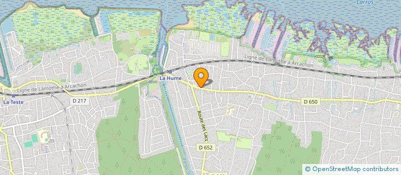 localisation de l'entreprise TANDEM à GUJAN-MESTRAS