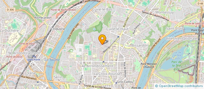 localisation de l'entreprise TANDEM'A  CALUIRE-ET-CUIRE