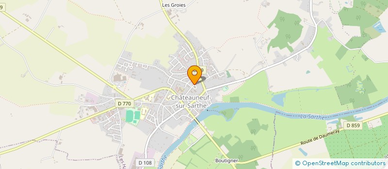 localisation de l'entreprise TANDEM ANGEVIN  LES HAUTS-D'ANJOU