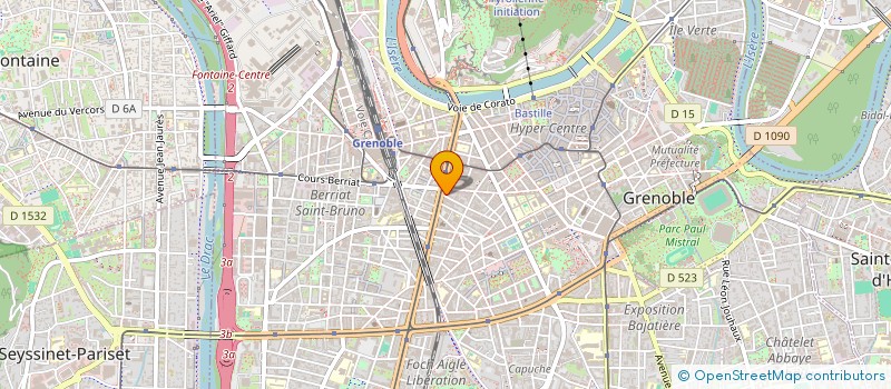 localisation de l'entreprise TANDEM ARCHITECTES à GRENOBLE