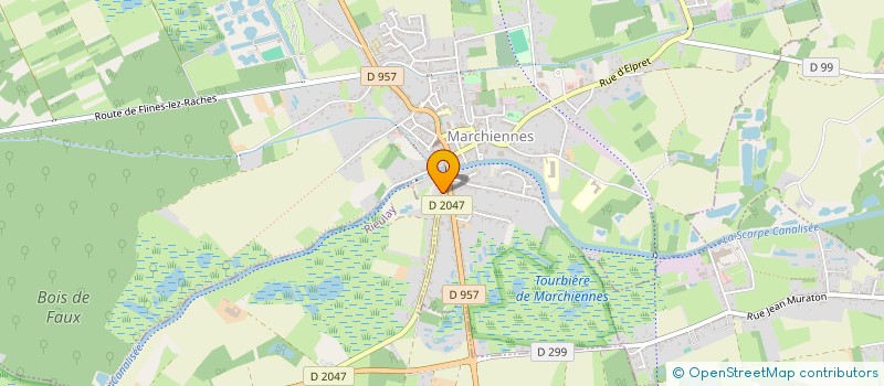 localisation de l'entreprise TANDEM CONCEPT à MARCHIENNES