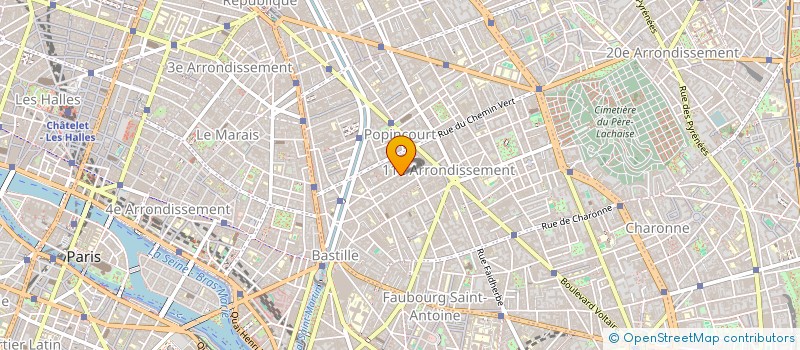 localisation de l'entreprise TANDEM CONSEIL&FORMATION  PARIS