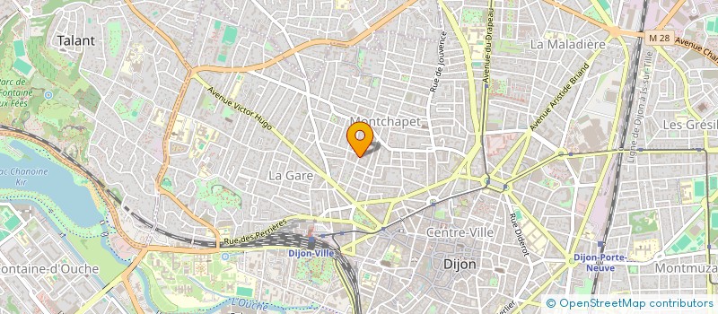 localisation de l'entreprise TANDEM & COTON  DIJON