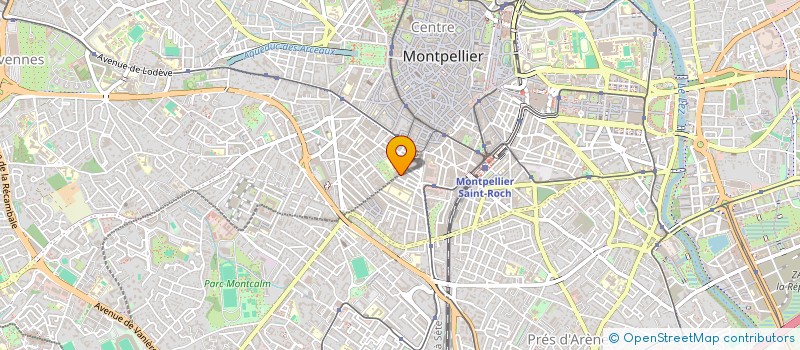 localisation de l'entreprise TANDEM FORMATION INSERTION à MONTPELLIER