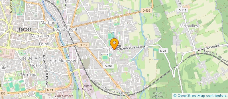 localisation de l'entreprise TANDEM GOURMAND  SEMEAC