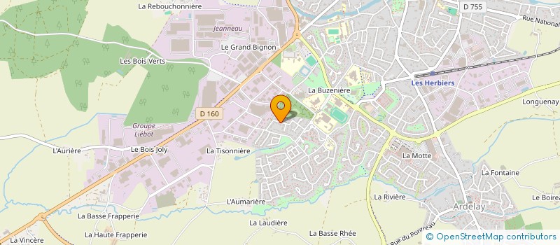 localisation de l'entreprise TANDEM IMPULSION  LES HERBIERS