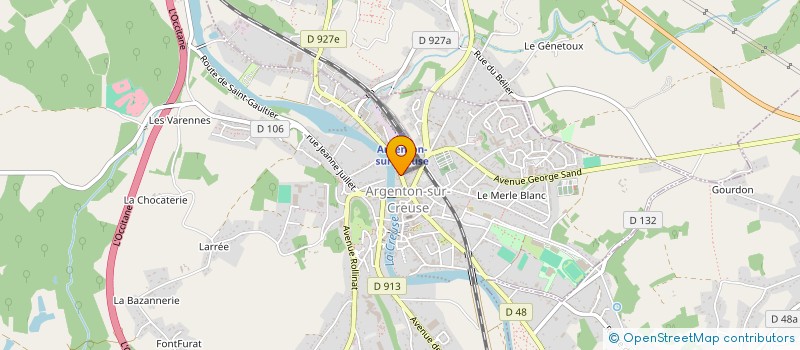 localisation de l'entreprise TANDEM JOUSSE à ARGENTON-SUR-CREUSE