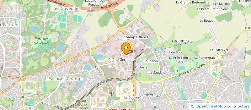 localisation de l'entreprise TANDEM OUEST  CESSON-SEVIGNE