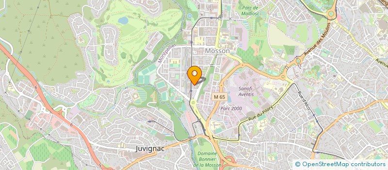 localisation de l'entreprise TANDEM TRANSPORT à MONTPELLIER