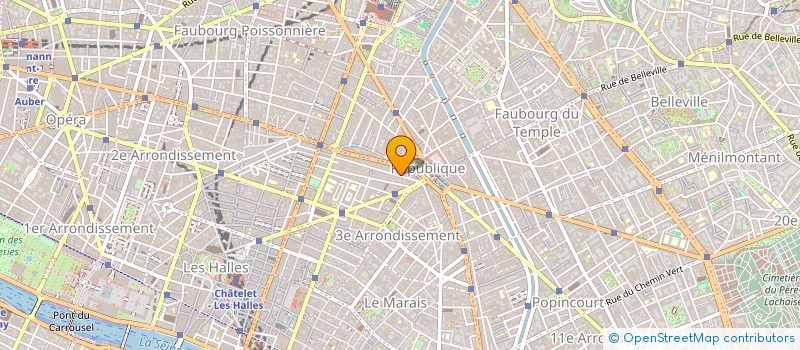 localisation de l'entreprise TANDEME PROFIL  PARIS