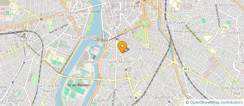localisation de l'entreprise TANDEMS à TOULOUSE