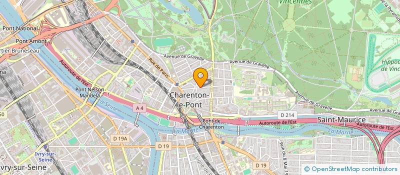 localisation de l'entreprise TANDIN CONSULTING à CHARENTON-LE-PONT