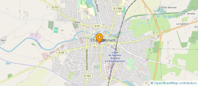 localisation de l'entreprise TANDOORI FOODS à CHATEAUBRIANT