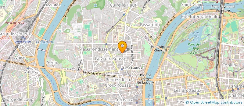 localisation de l'entreprise TANDOORI HALL à LYON