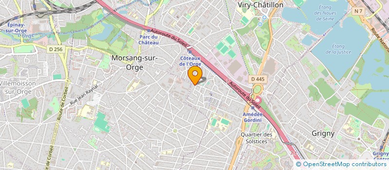 localisation de l'entreprise TANDOORI HOUSE à VIRY-CHATILLON