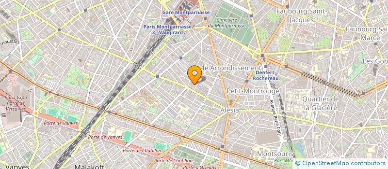 localisation de l'entreprise TANDU DISTRIBUTION IDF  PARIS