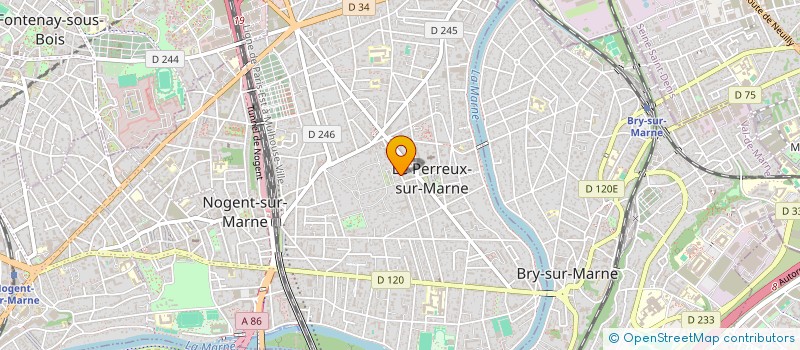 localisation de l'entreprise TANED  LE PERREUX-SUR-MARNE